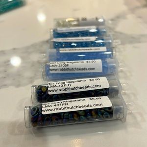 4x7 Long Megatama Beads